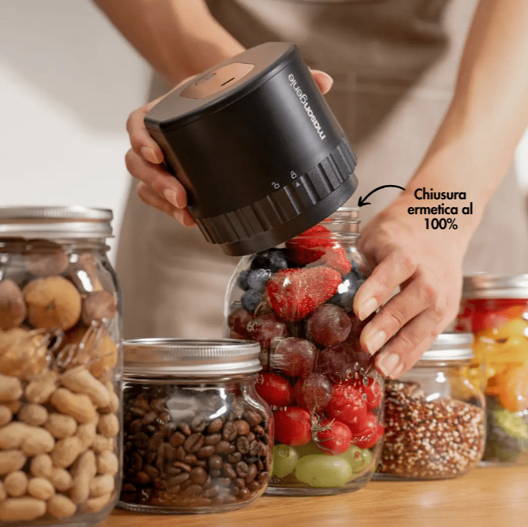 Kit sottovuoto per vasetti ErmeTech